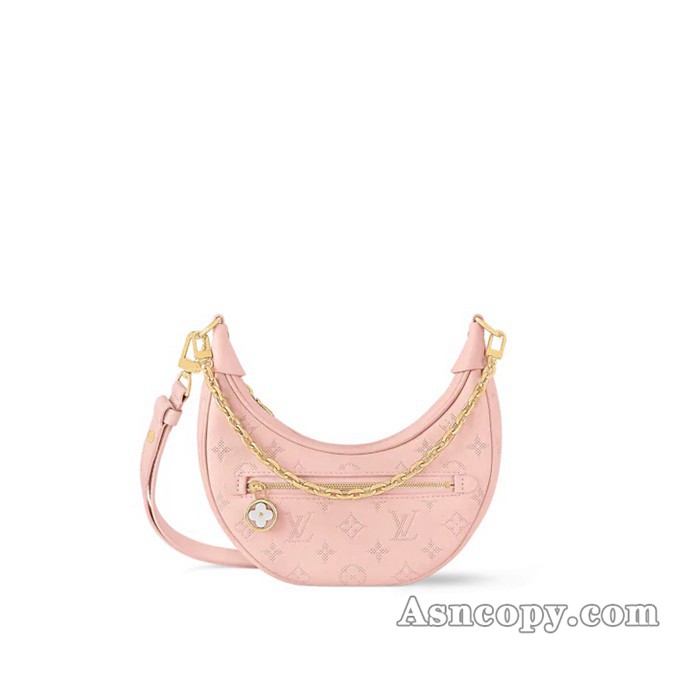 ルイヴィトンカーフレザーループショルダーバッグ  M11279ローズ ジャスマン