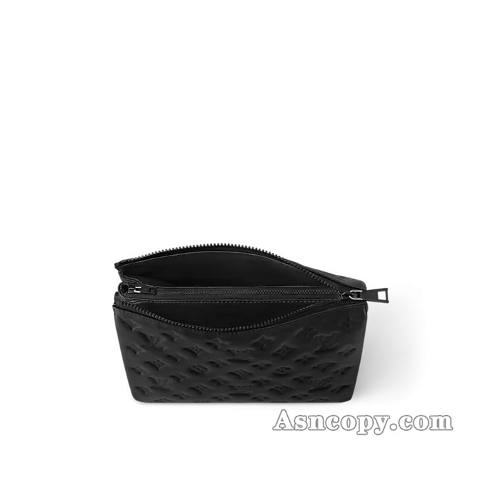 ルイヴィトンモノグラム･モチーフクッサン PMショルダーバッグ  M11370オール ブラック