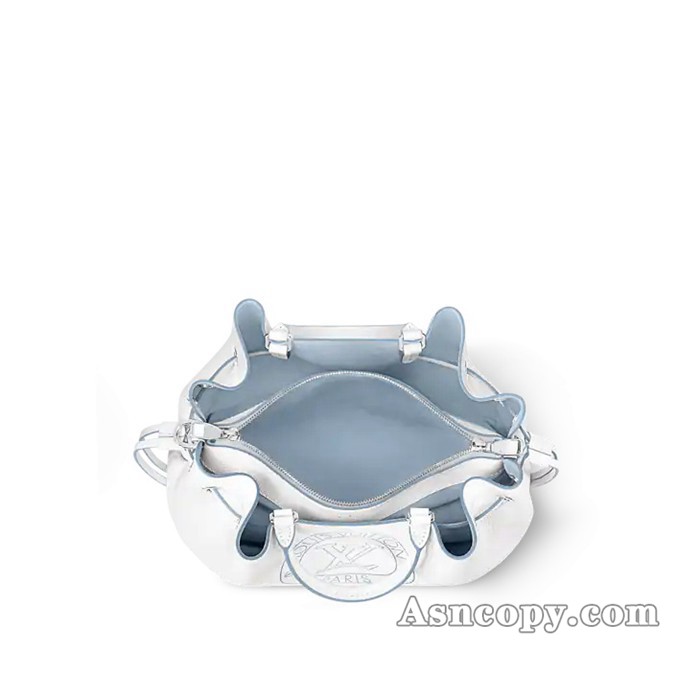 ルイヴィトンマヒナベラ･トートショルダーバッグ M11733ホワイト / ブルー