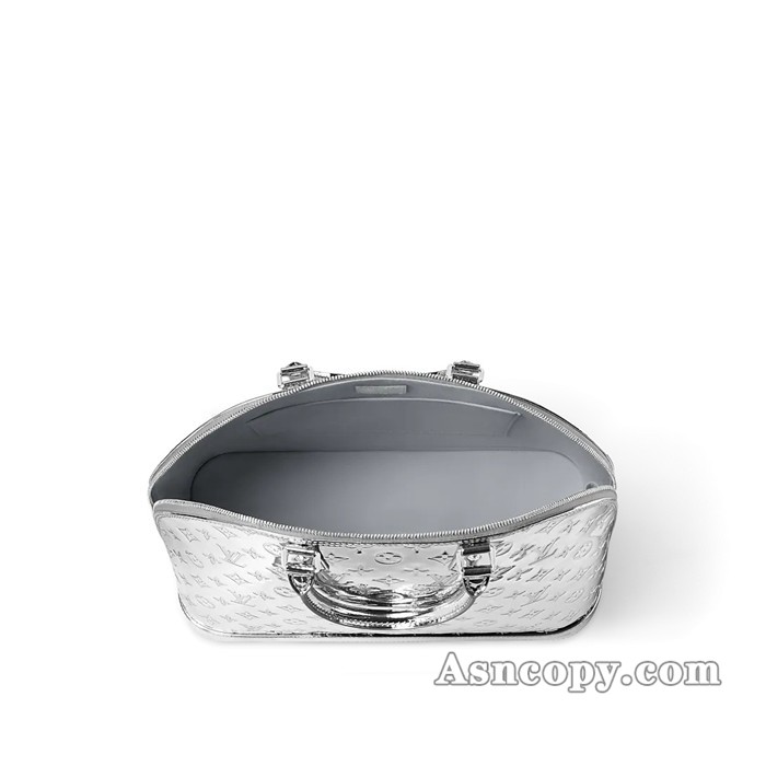 ルイヴィトンアルマ GMショルダーバッグ M11835シルバー