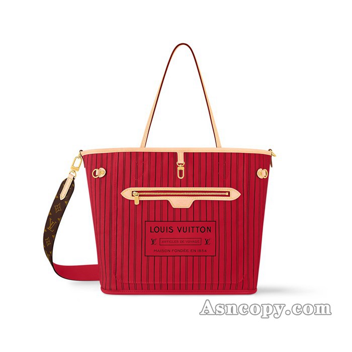 ルイヴィトンモノグラムネヴァーフル･インサイドアウト MMトートバッグ  M12096