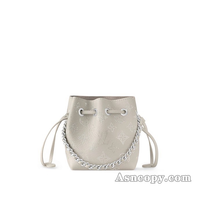 ルイヴィトンマヒナ･レザーピコ･ベラショルダーバッグ  M12764ホワイト