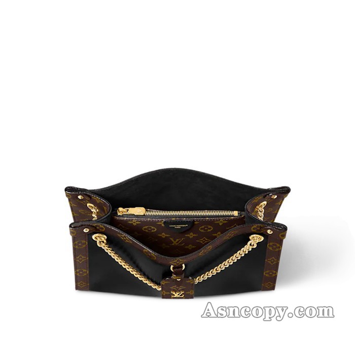 ルイヴィトンカーフレザーノヴァ PMトートバッグ M13140ブラック