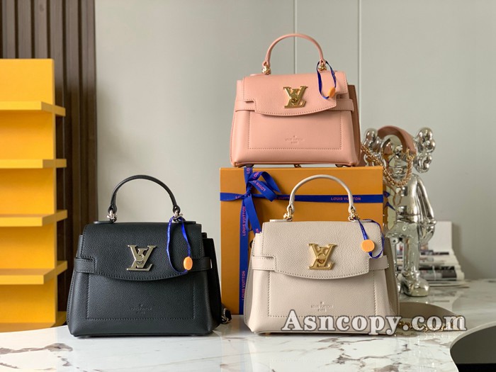 ルイヴィトングレインカーフレザーロックミー･エヴァー MINIショルダーバッグ  M20997ノワール