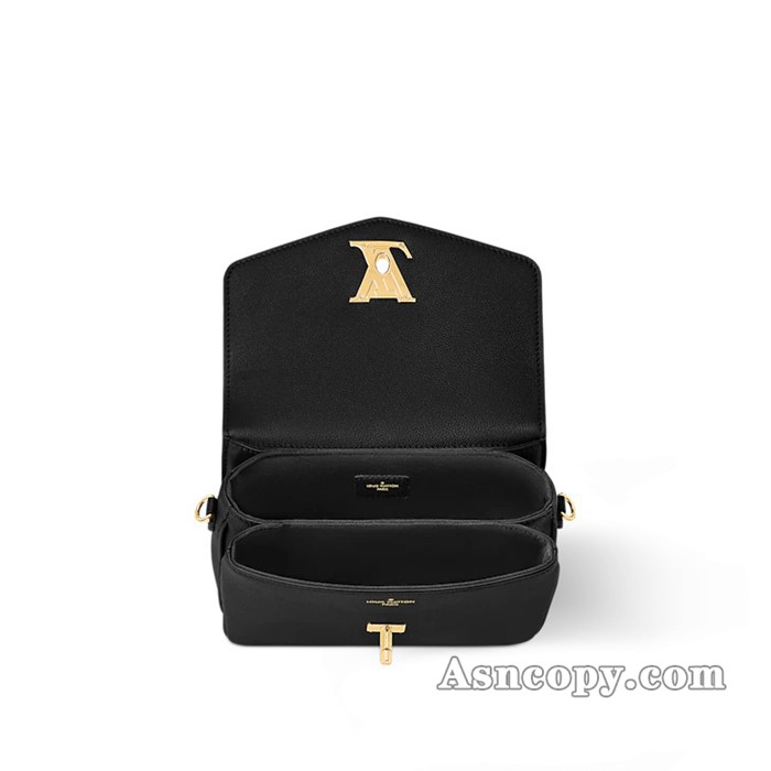 ルイヴィトングレインレザーオックスフォードショルダーバッグ M22735ノワール