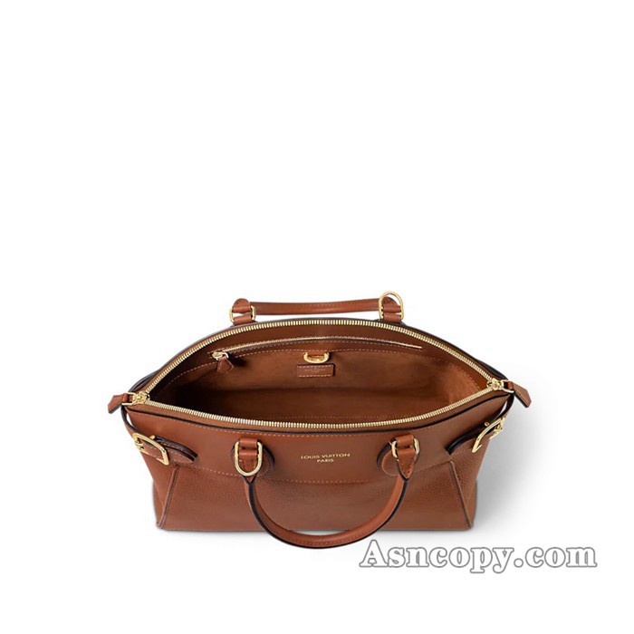 ルイヴィトントリヨンレザーヴァンドームトートバッグ  M22925ゴールド