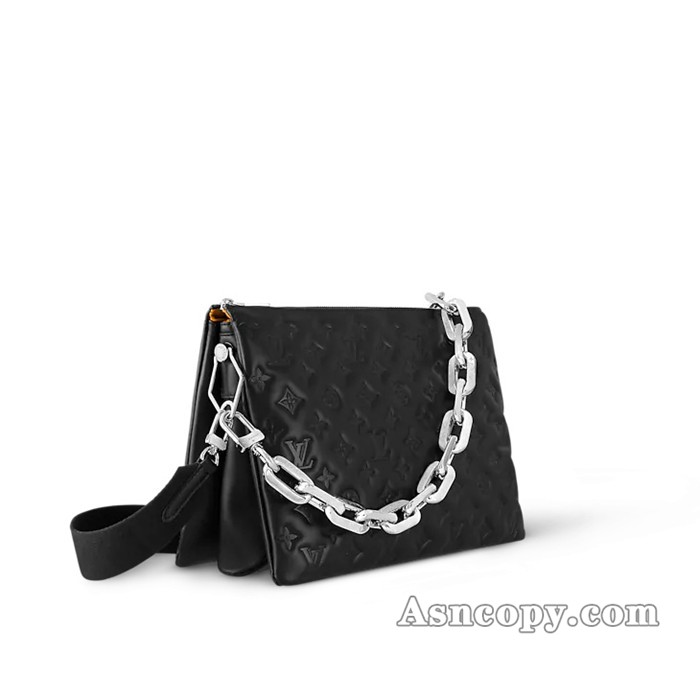 ルイヴィトンモノグラム･パターンクッサン MMショルダーバッグ  M23057