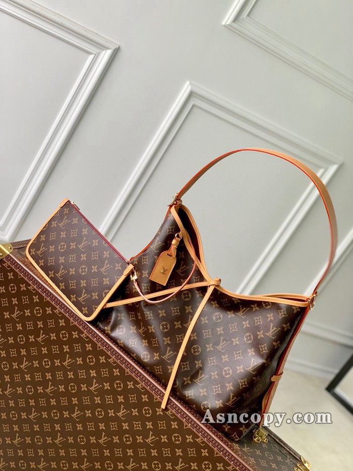 ルイヴィトンモノグラムキャリーオール NM MMショルダーバッグ  M46197