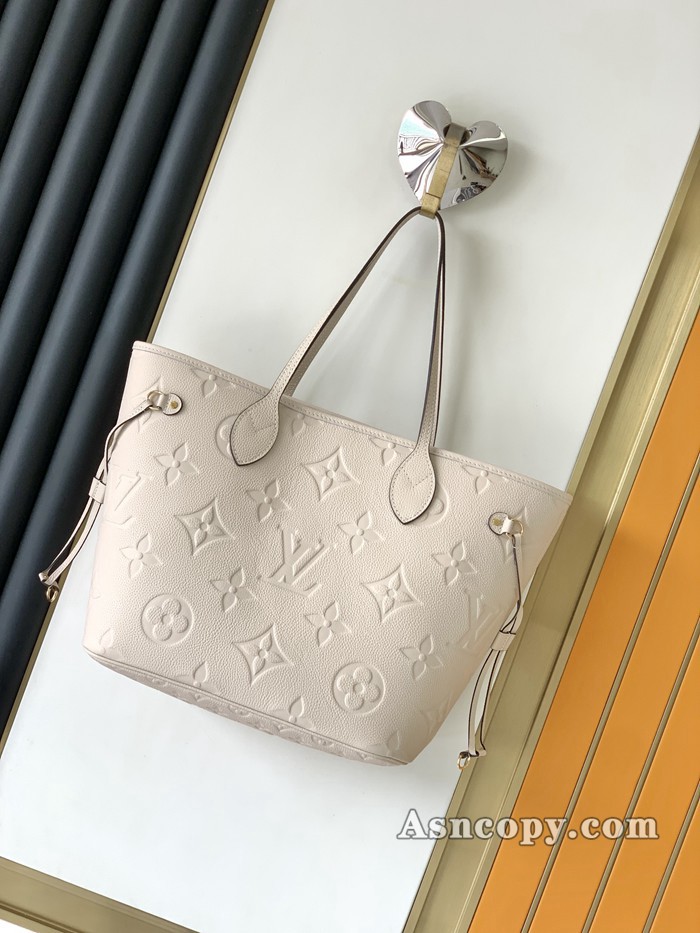 ルイヴィトンモノグラム・アンプラントネヴァーフル MMトートバッグ M46676クレーム