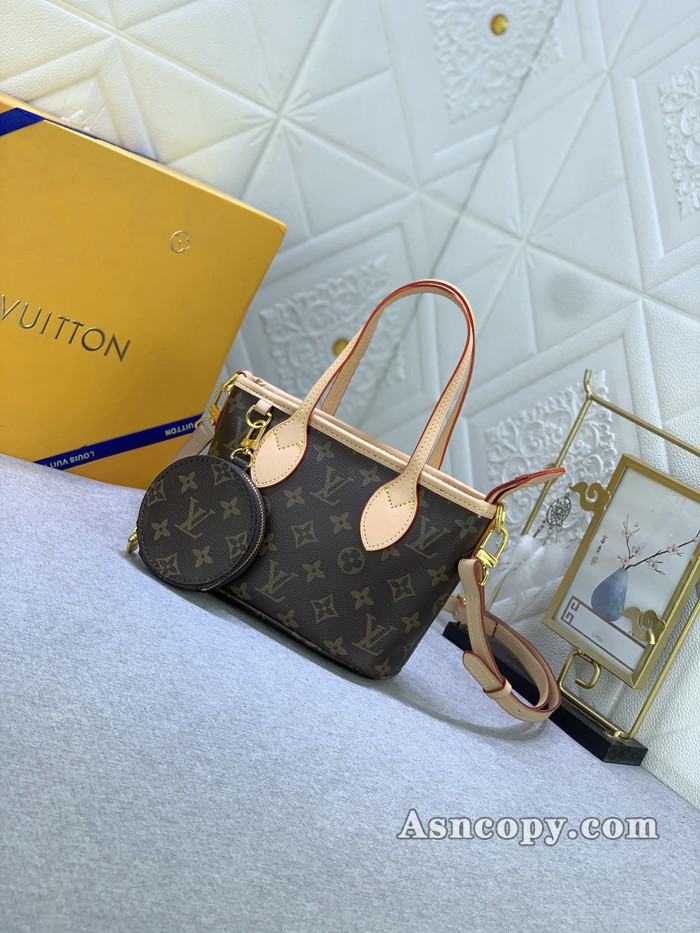 ルイヴィトンモノグラムネヴァーフル BBショルダーバッグ  M46705ベージュ