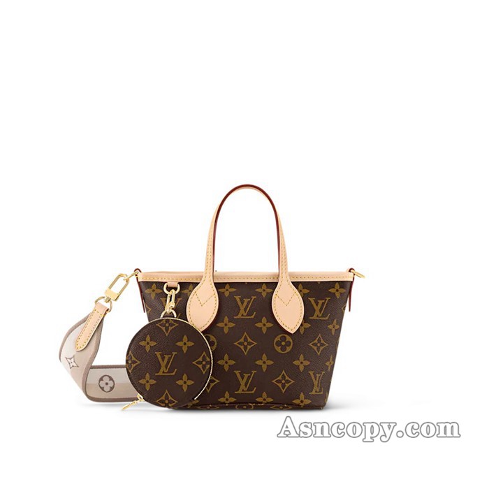 ルイヴィトンモノグラムネヴァーフル BBショルダーバッグ  M46705ベージュ