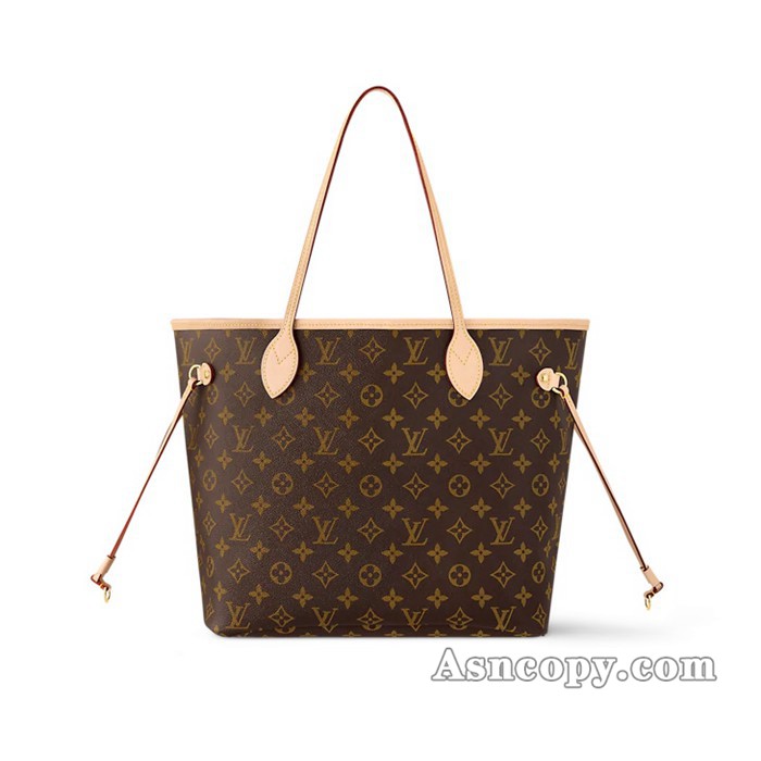 ルイヴィトンモノグラムネヴァーフル MMトートバッグ  M46975ローズベージュ