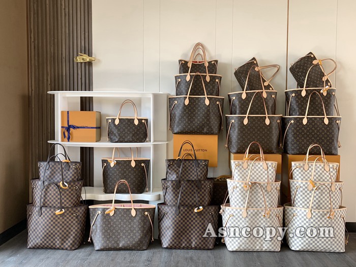 ルイヴィトンモノグラムネヴァーフル MMトートバッグ  M46975ローズベージュ