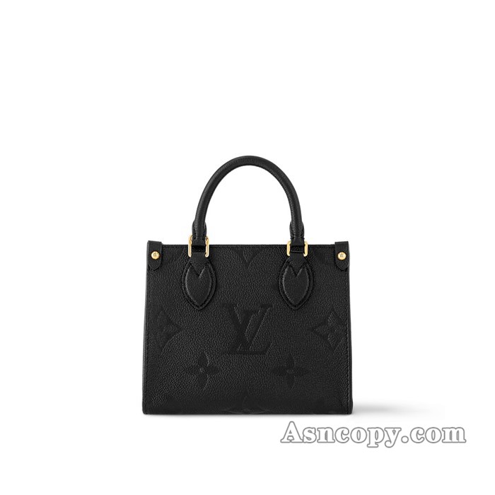 ルイヴィトンモノグラム･アンプラントオンザゴー BBトートバッグ  M46993ブラック