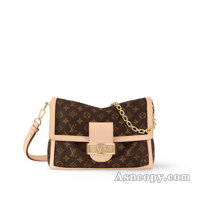 ルイヴィトンモノグラムドーフィーヌ･ソフト GMショルダーバッグ  M47149