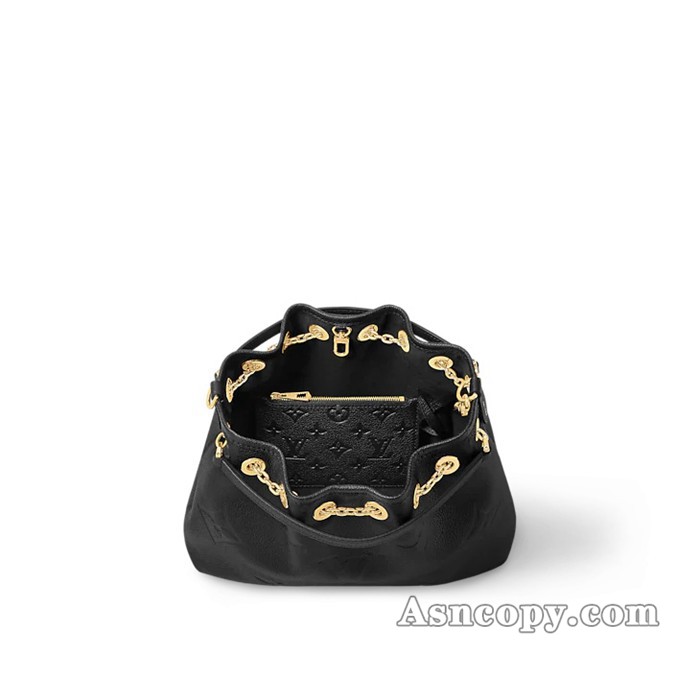 ルイヴィトンモノグラム・アンプラントLV バンドルショルダーバッグ M47209ブラック