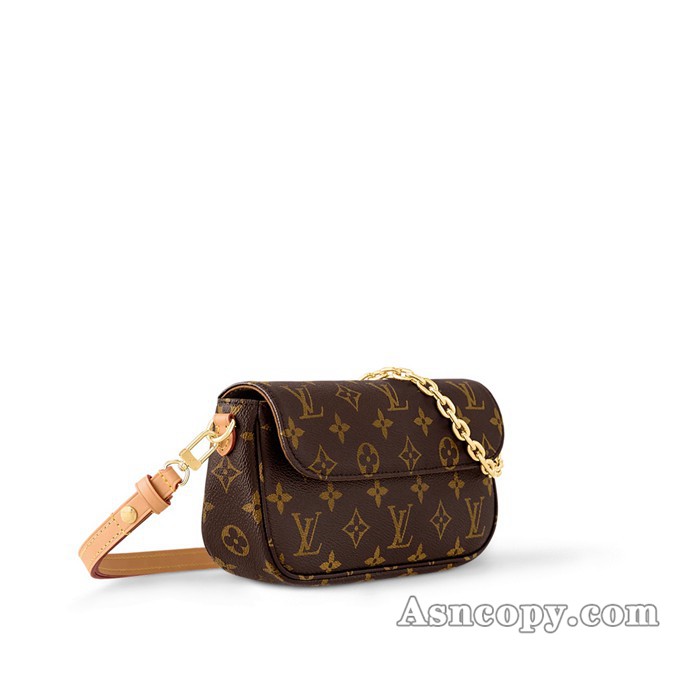 ルイヴィトンモノグラムウォレット オン チェーン・アイビーショルダーバッグ M81911