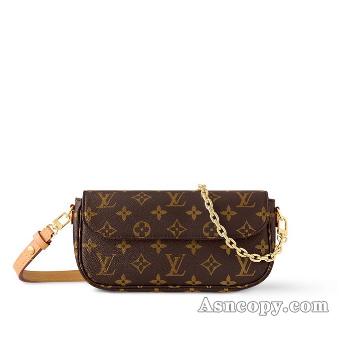 ルイヴィトンモノグラムウォレット オン チェーン･アイビーショルダーバッグ  M81911