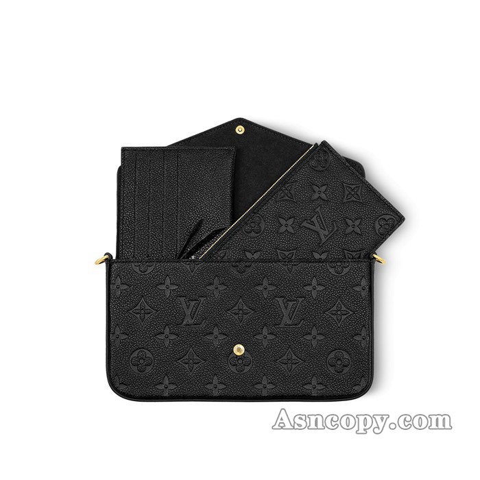 ルイヴィトンモノグラム･アンプラントポシェット･フェリシーショルダーバッグ  M82477