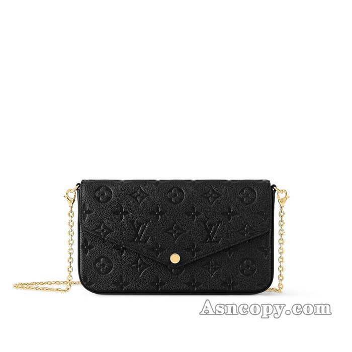 ルイヴィトンモノグラム･アンプラントポシェット･フェリシーショルダーバッグ  M82477