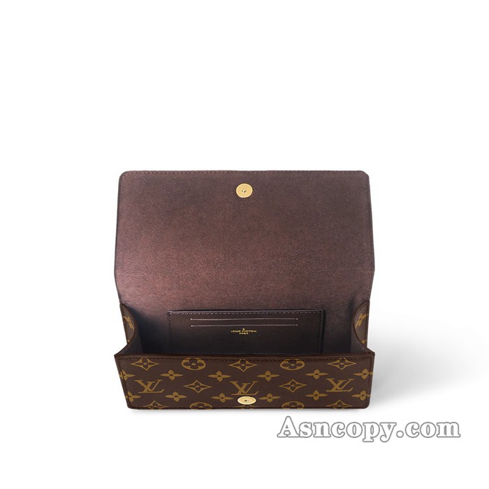 ルイヴィトンモノグラムウォレット オン チェーン･リリーショルダーバッグ  M82509