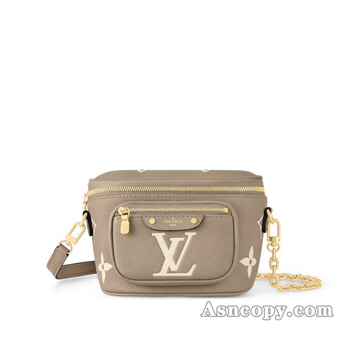 ルイヴィトンモノグラム･アンプラントミニ バムバッグショルダーバッグ  M83219トゥルトレール･クレーム / クレーム