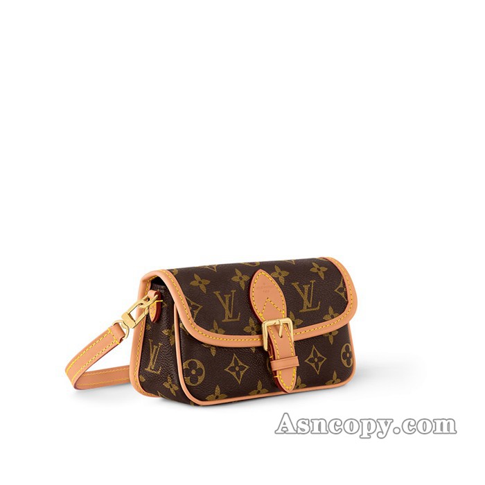 ルイヴィトンモノグラムナノ・ディアヌショルダーバッグ M83298