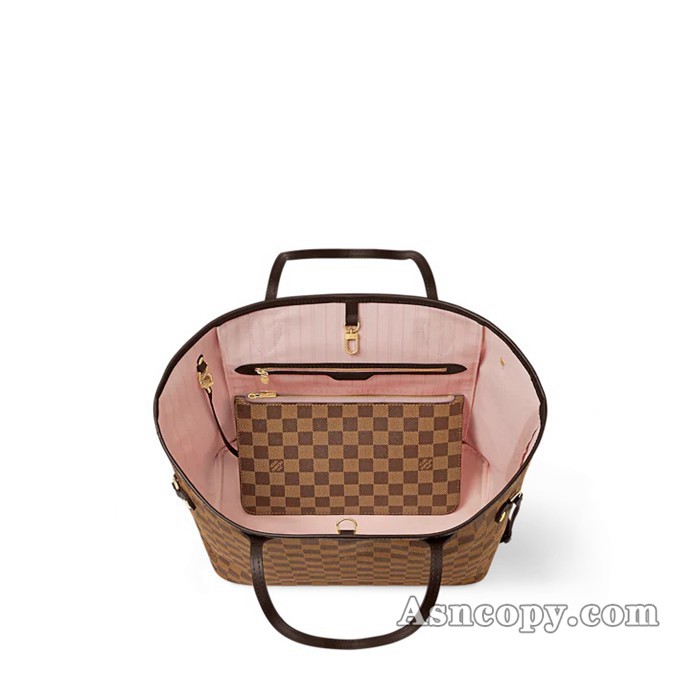 ルイヴィトンダミエネヴァーフル PMトートバッグ  N40598ローズ・バレリーヌ