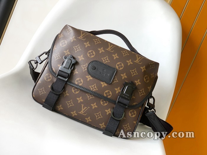 ルイヴィトンモノグラム･マカサーLV トレイル･メッセンジャーショルダーバッグ  M46972