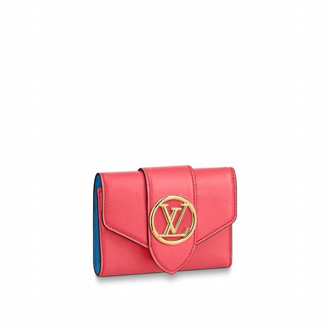 ルイヴィトン折り財布LV PONT COMPACT WALLET (ポルトフォイユ・LV ポンヌフ コンパクト)M69177