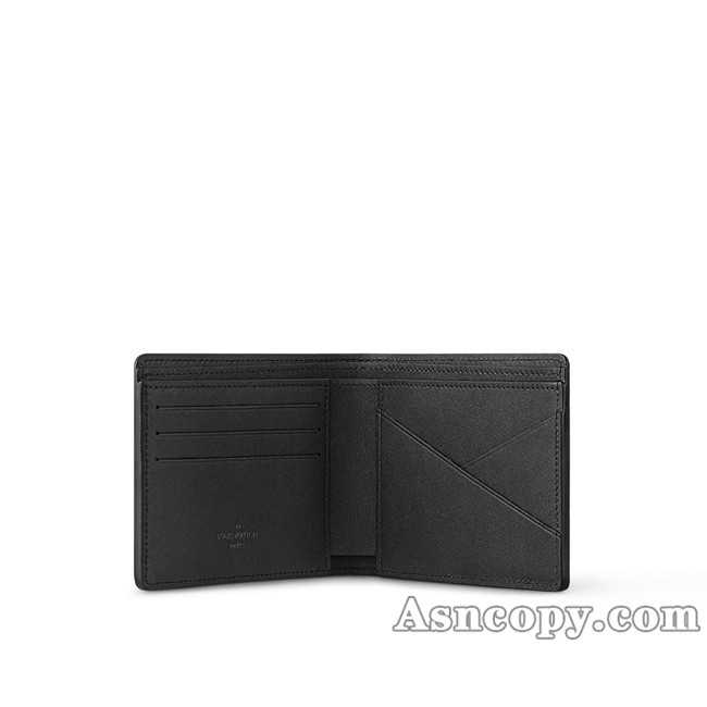 ルイヴィトングレインレザーポルトフォイユ･ミュルティプル二つ折り財布 M69829