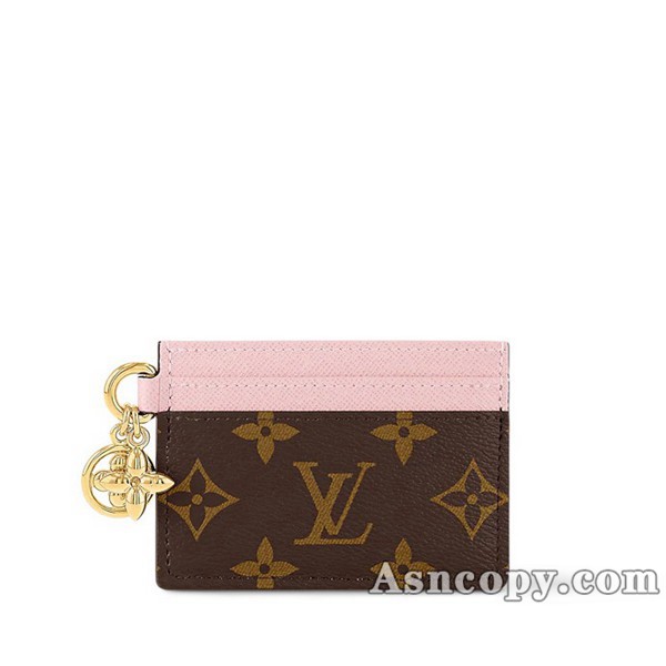 ルイヴィトンモノグラムカードケース ポルト カルト･LV チャーム M82739